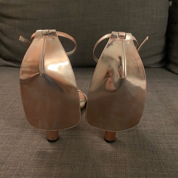 Authentic Alexander Wang Fabiana Strappy Sandal Heels Size 37 - Picture 5 of 11